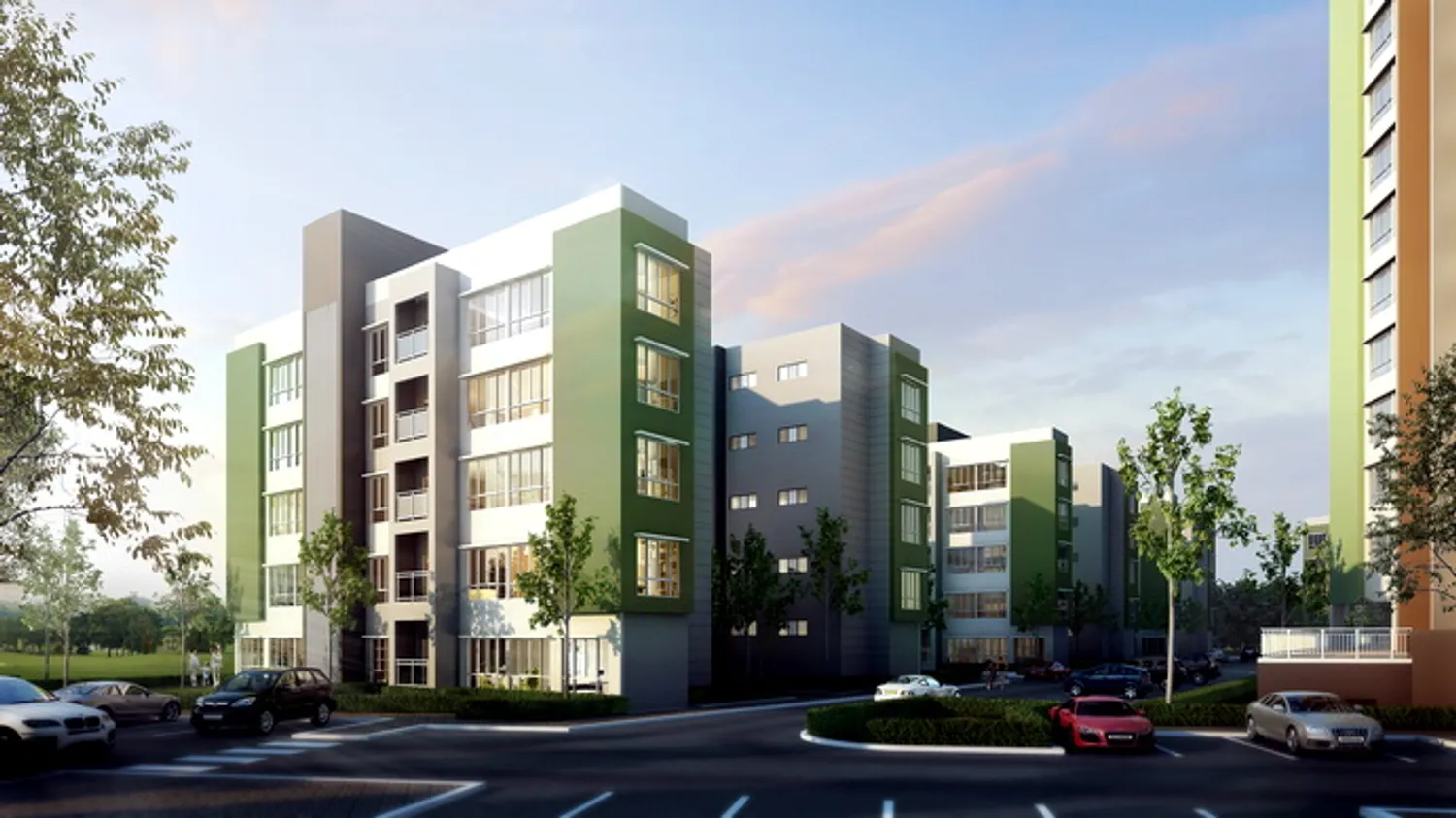 Impian Senibong Residences Street view