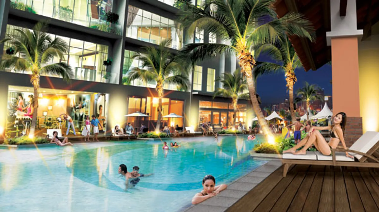 KSL D'Esplanade Residence Pool deck