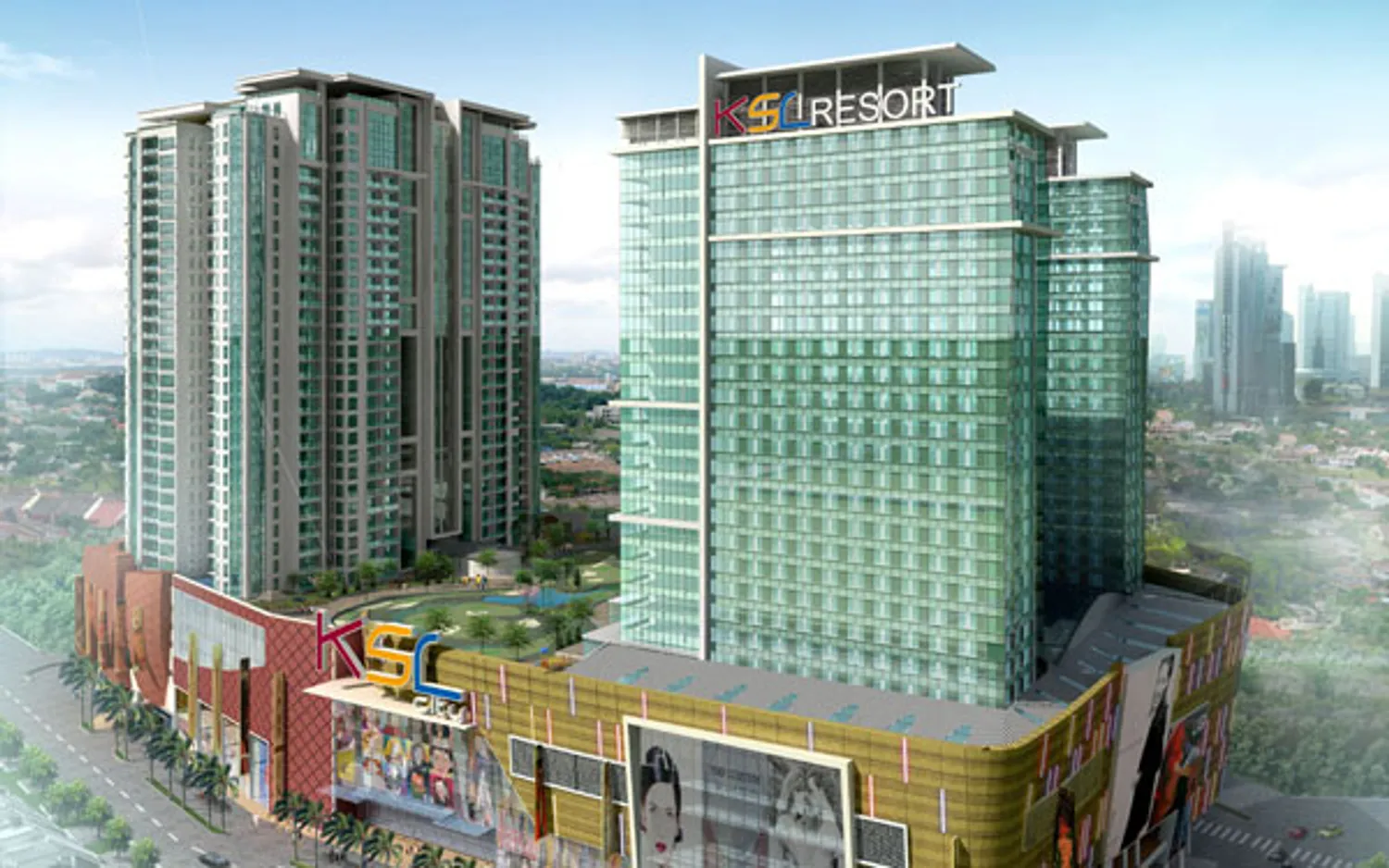 KSL D'Esplanade Residence Development view