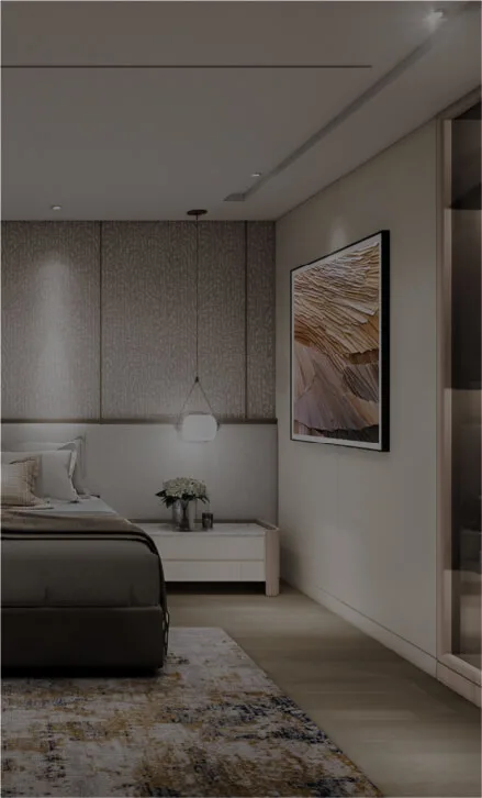 Unit interior render at Luminar Residence by Impiana Impresif Sdn Bhd, Federal Avenue, Subang Jaya, Petaling district, Selangor
