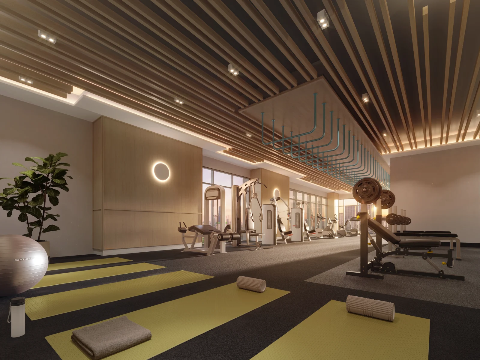 Gymnasium on Level 12M at LUNAR Seputeh by MRCB Seputeh Land Sdn Bhd, MRCB Land, within 9 Seputeh, Old Klang Road, Kuala Lumpur