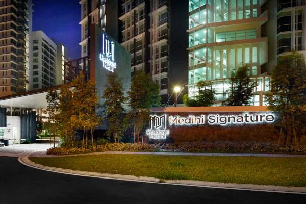 Medini Signature Main entrance to the development