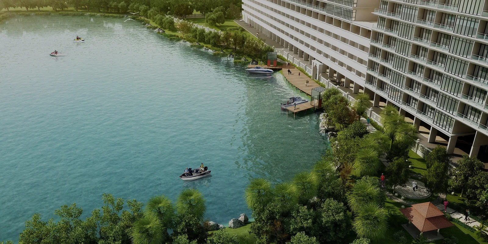 Palazio Lakeside view