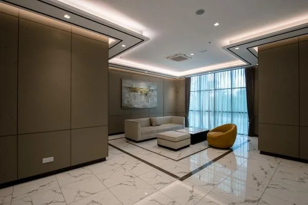 Paradigm Residence 电梯厅休憩区