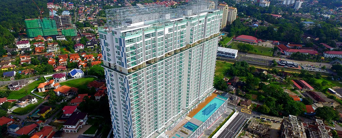Paragon Residences @ Straits View The building