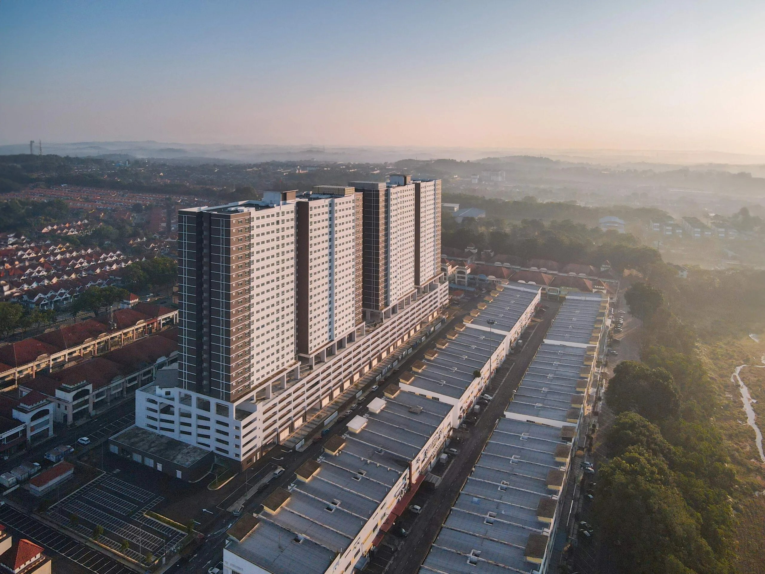 Residensi Taman Pelangi Indah 项目鸟瞰