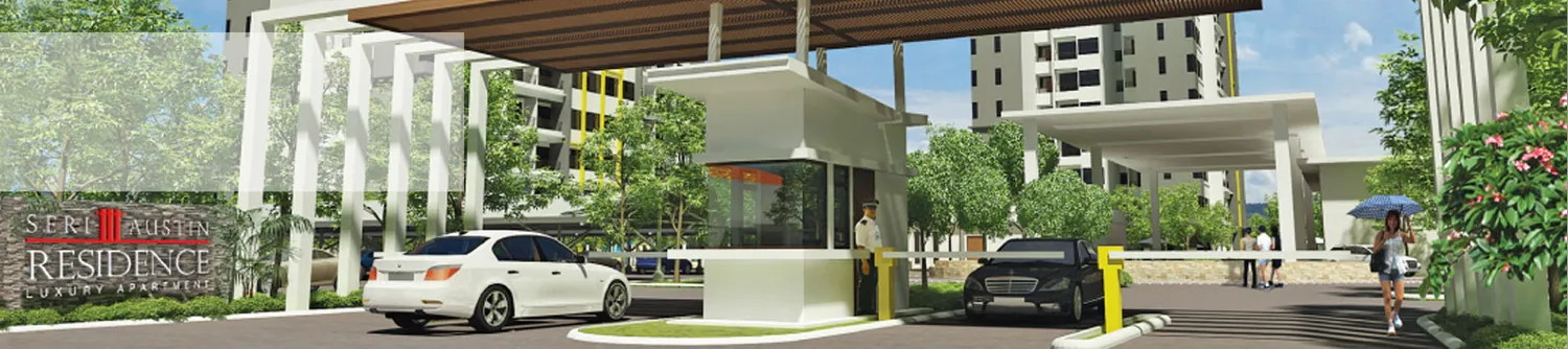 Seri Austin Residence (Pangsapuri Seri Austin) Guardhouse and entrance