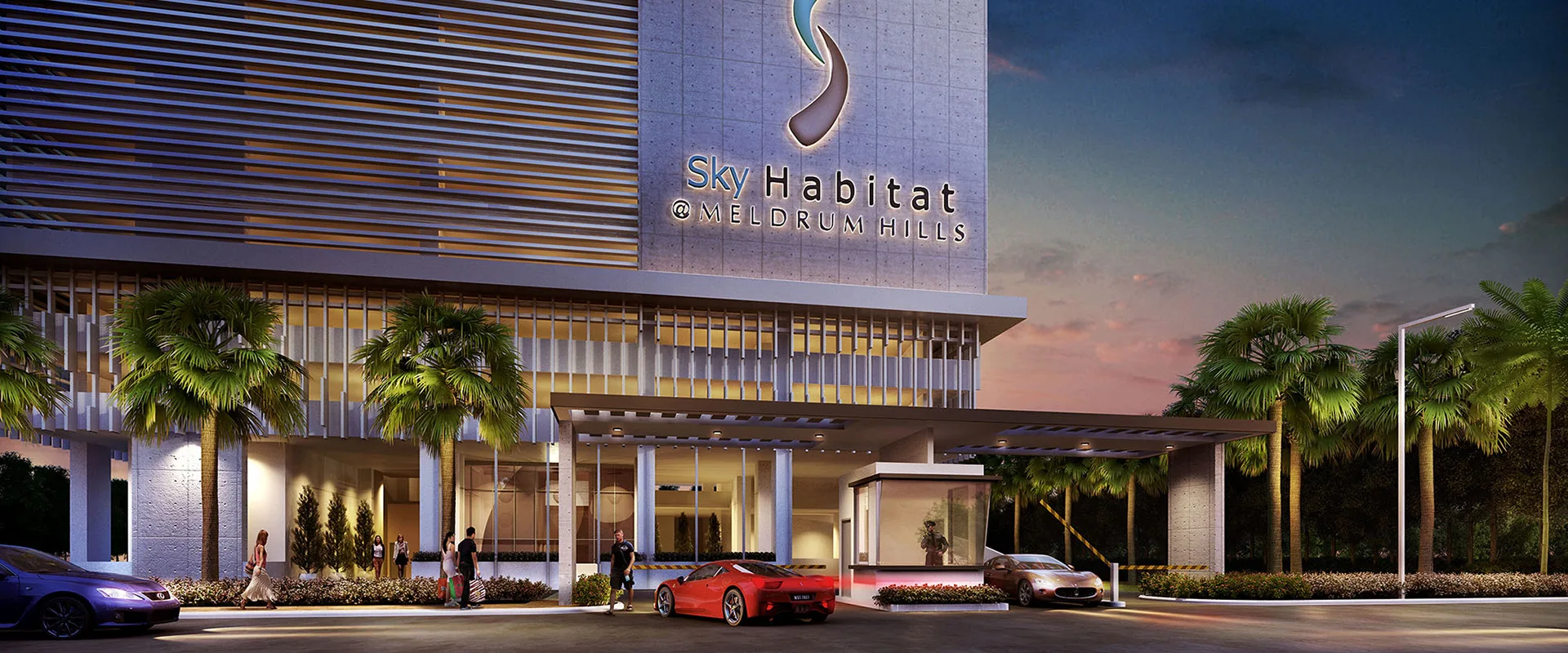 Sky Habitat @ Meldrum Hills The building