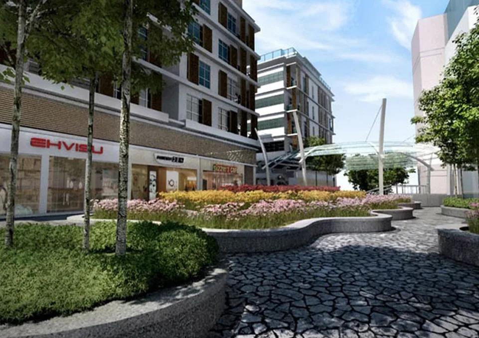 Somerset Puteri Harbour Landscaped plaza