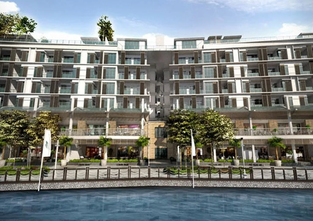 Somerset Puteri Harbour The waterfront facade