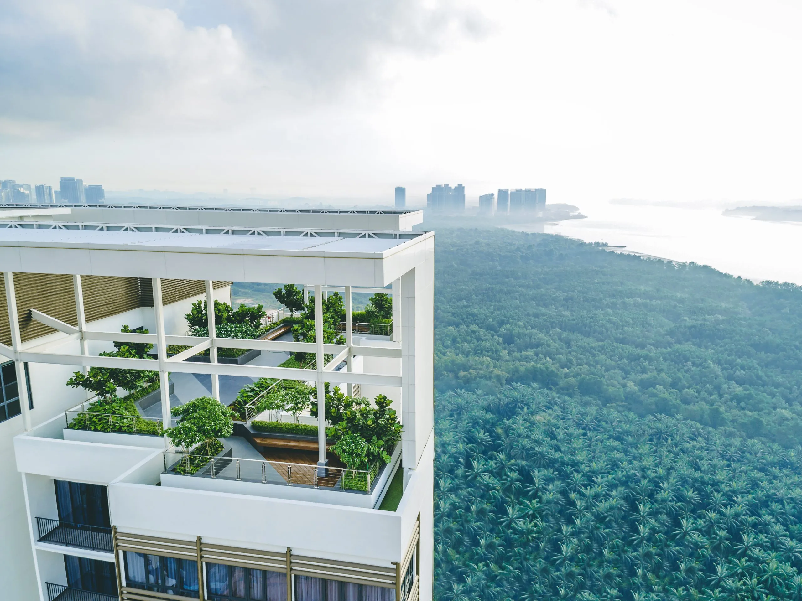 Sunway Citrine Residences @ Sunway Iskandar View from the rooftop garden