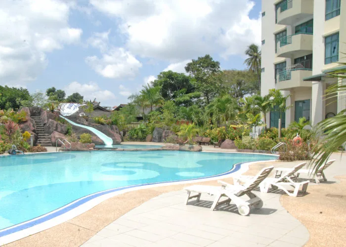 The Wadihana Pool area