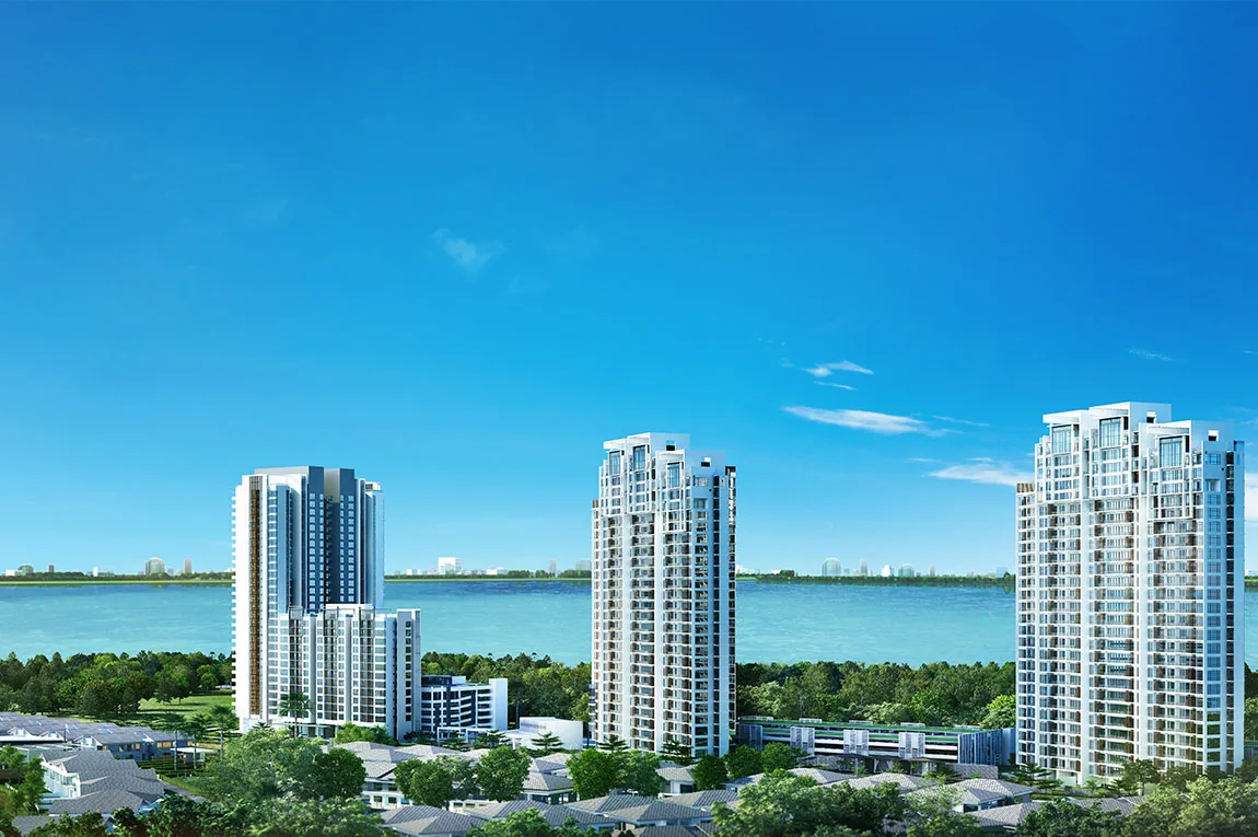 The WaterEdge Apartments @ Senibong Cove Waterfront towers