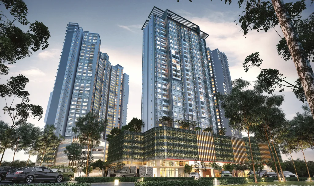 Tropez Residences @ Tropicana Danga Bay 塔楼外观