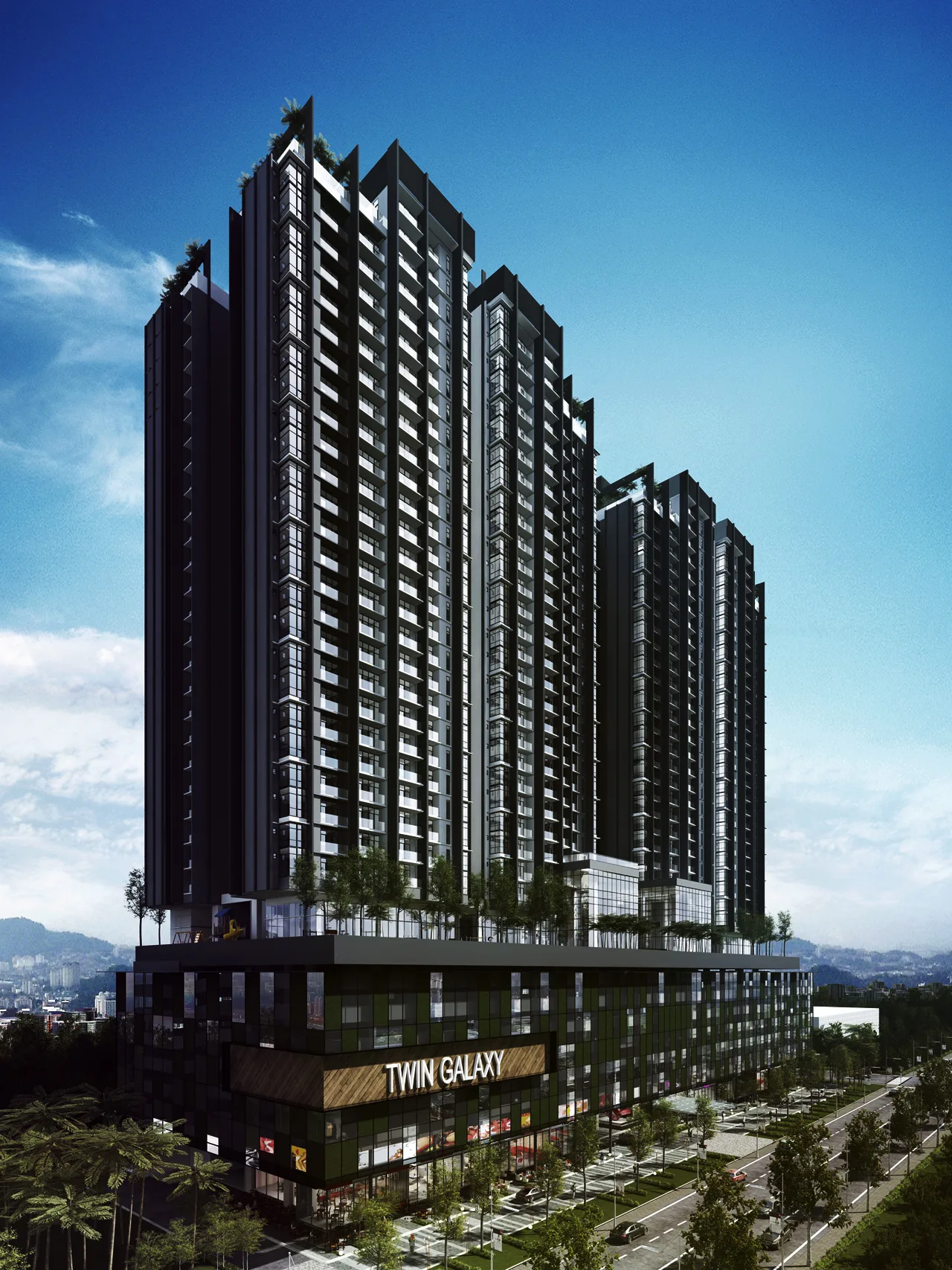 Twin Galaxy (Dwi Galaksi) 双塔外观