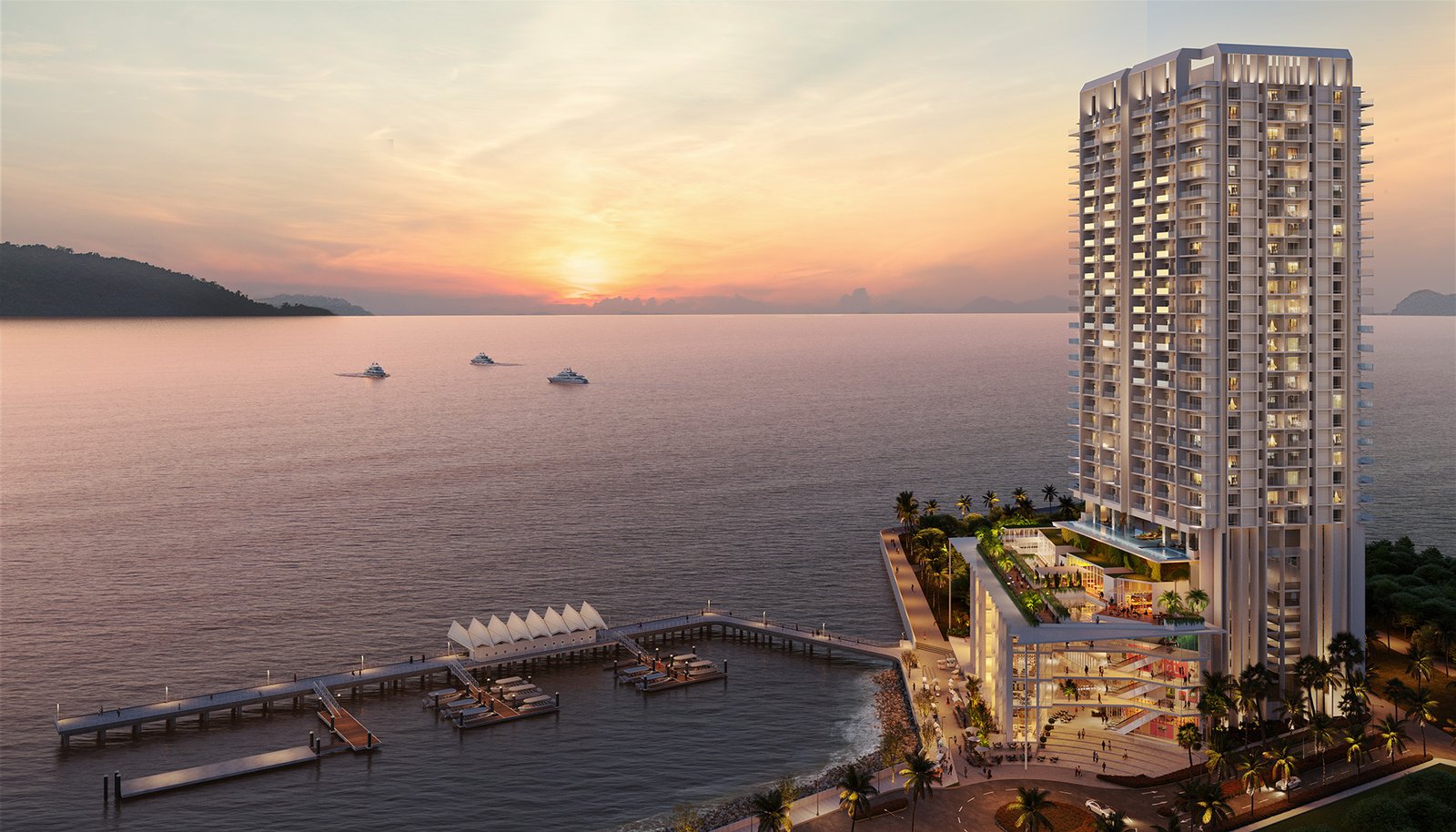 Agate Tower & Aris Tower @ The Peninsula, Kota Kinabalu, Sabah