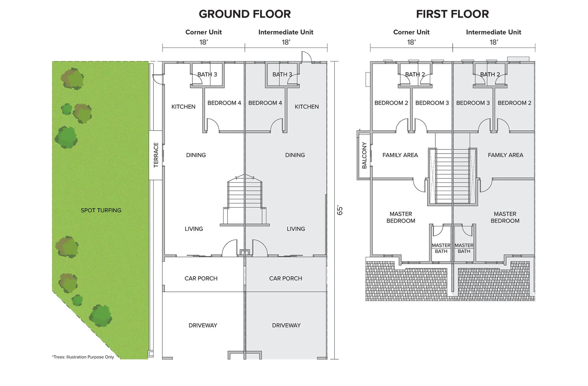 Allamanda at Meridin East Parcel 4A floor plan, Pasir Gudang, Johor