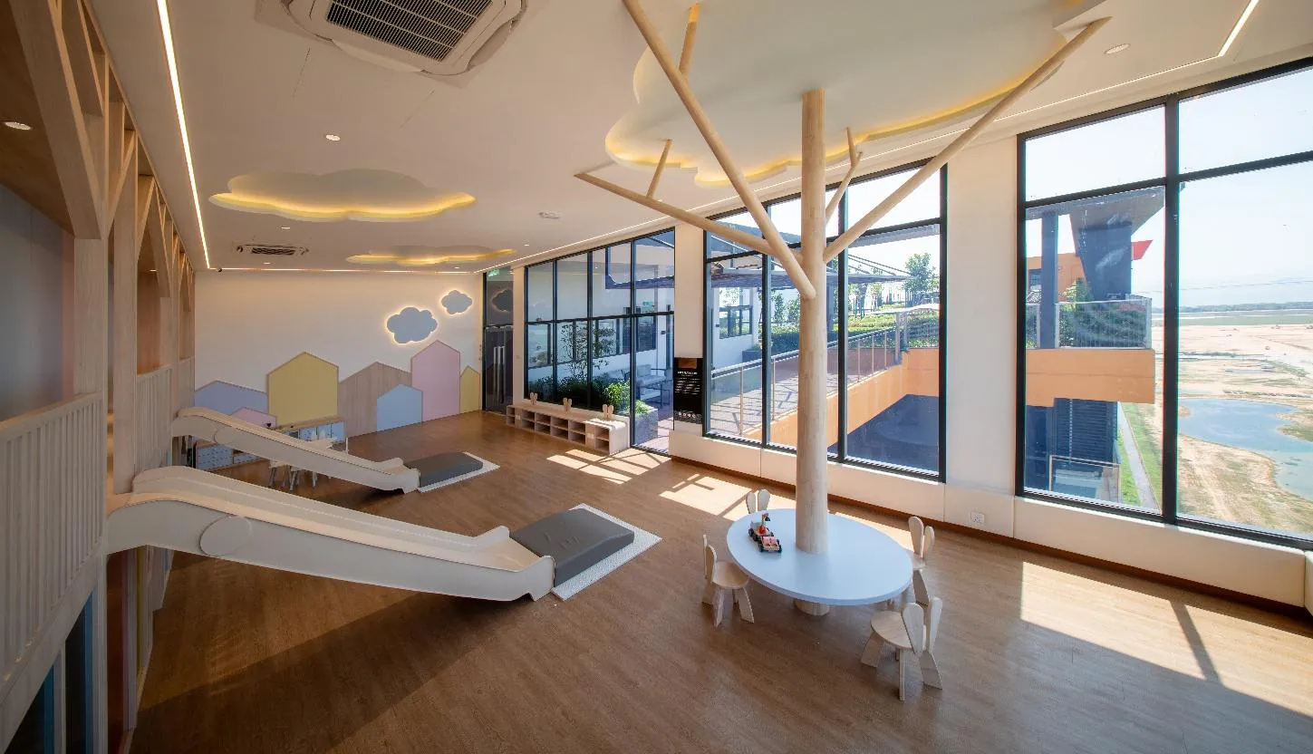 Anggun Residences 顶楼儿童俱乐部实拍,峇都加湾