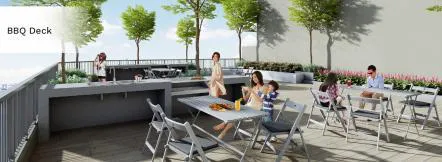Aralia Park 六楼烧烤平台效果图