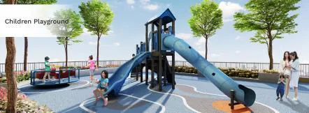 Aralia Park 六楼儿童游乐场效果图