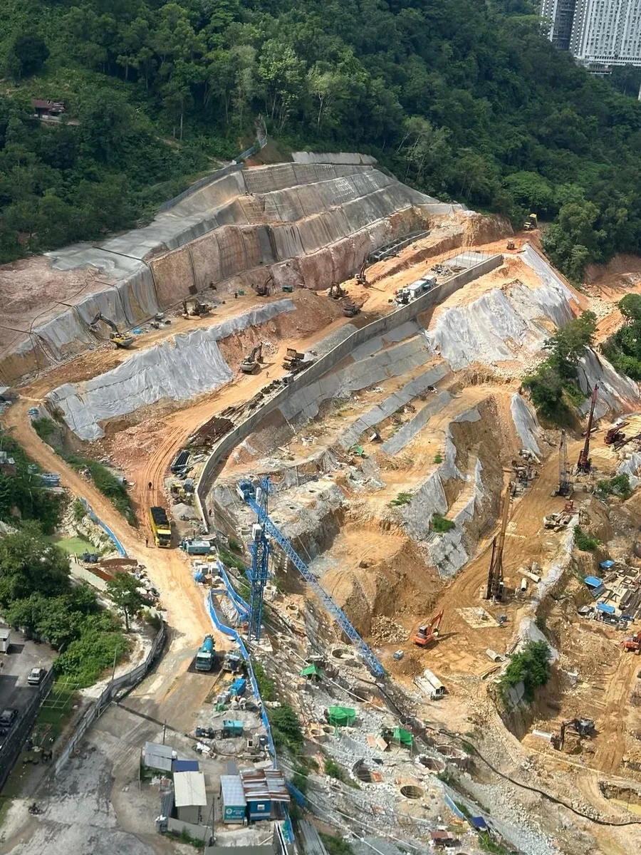 D'Hazelton 工地土方工程航拍，2026 年 7 月