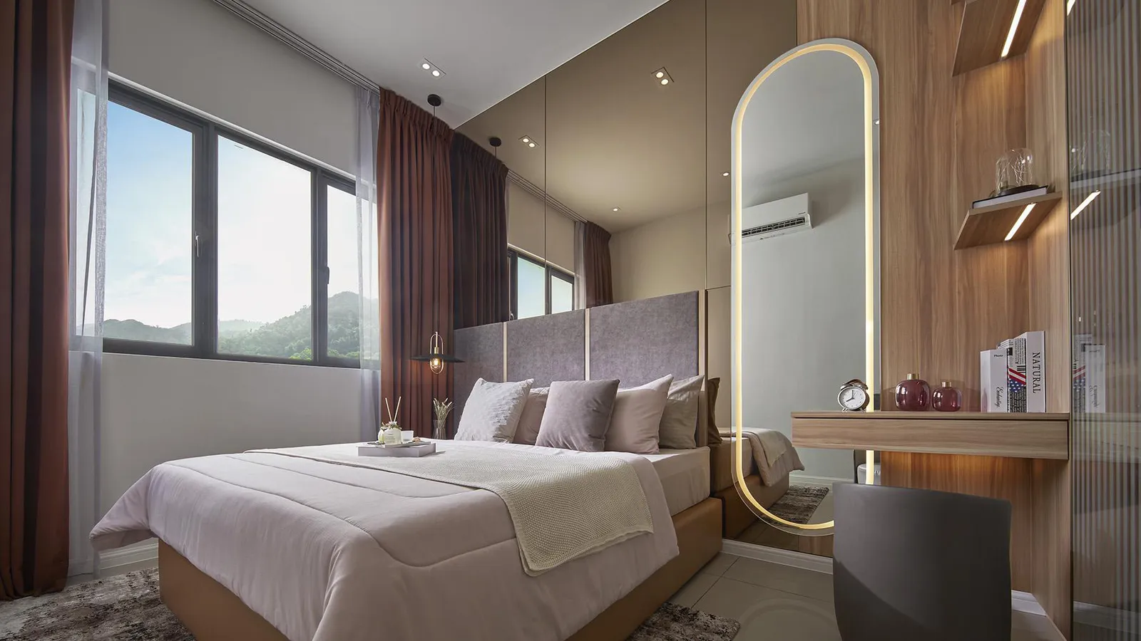 D'Hazelton A 型样品屋主卧