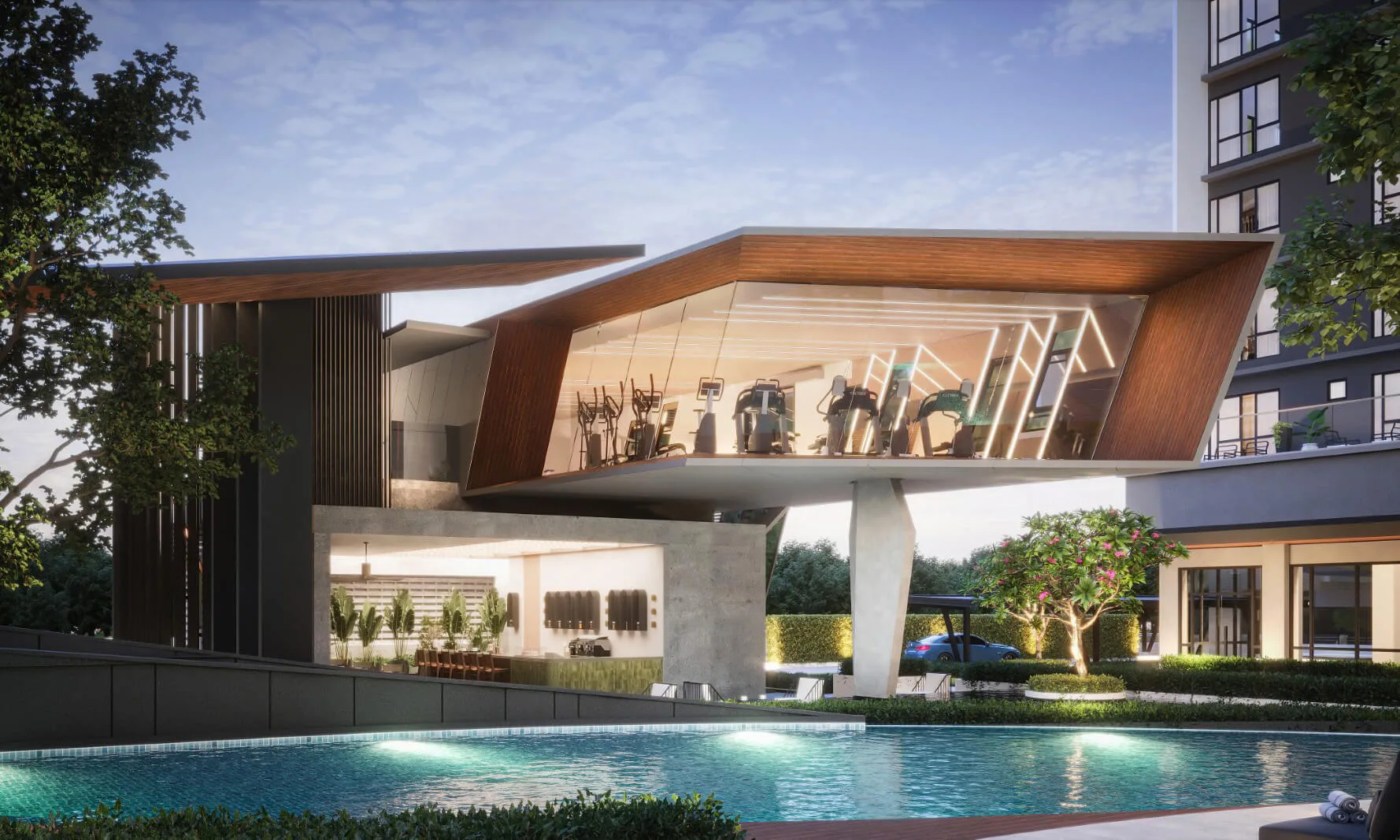 Artist’s impression of the development at Grand Meridian, Kepayan, Kota Kinabalu, Sabah