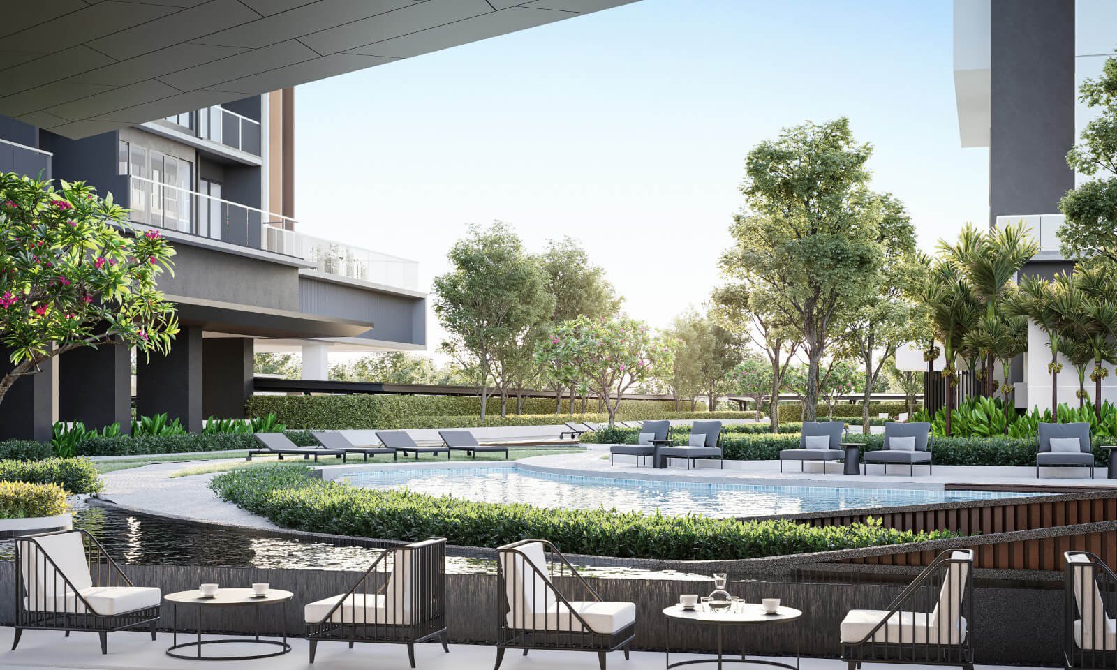 Another exterior view from the developer at Grand Meridian, Kepayan, Kota Kinabalu, Sabah