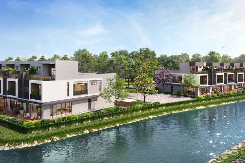 Isola Coast waterfront homes at Senibong Cove, Permas Jaya, Johor Bahru