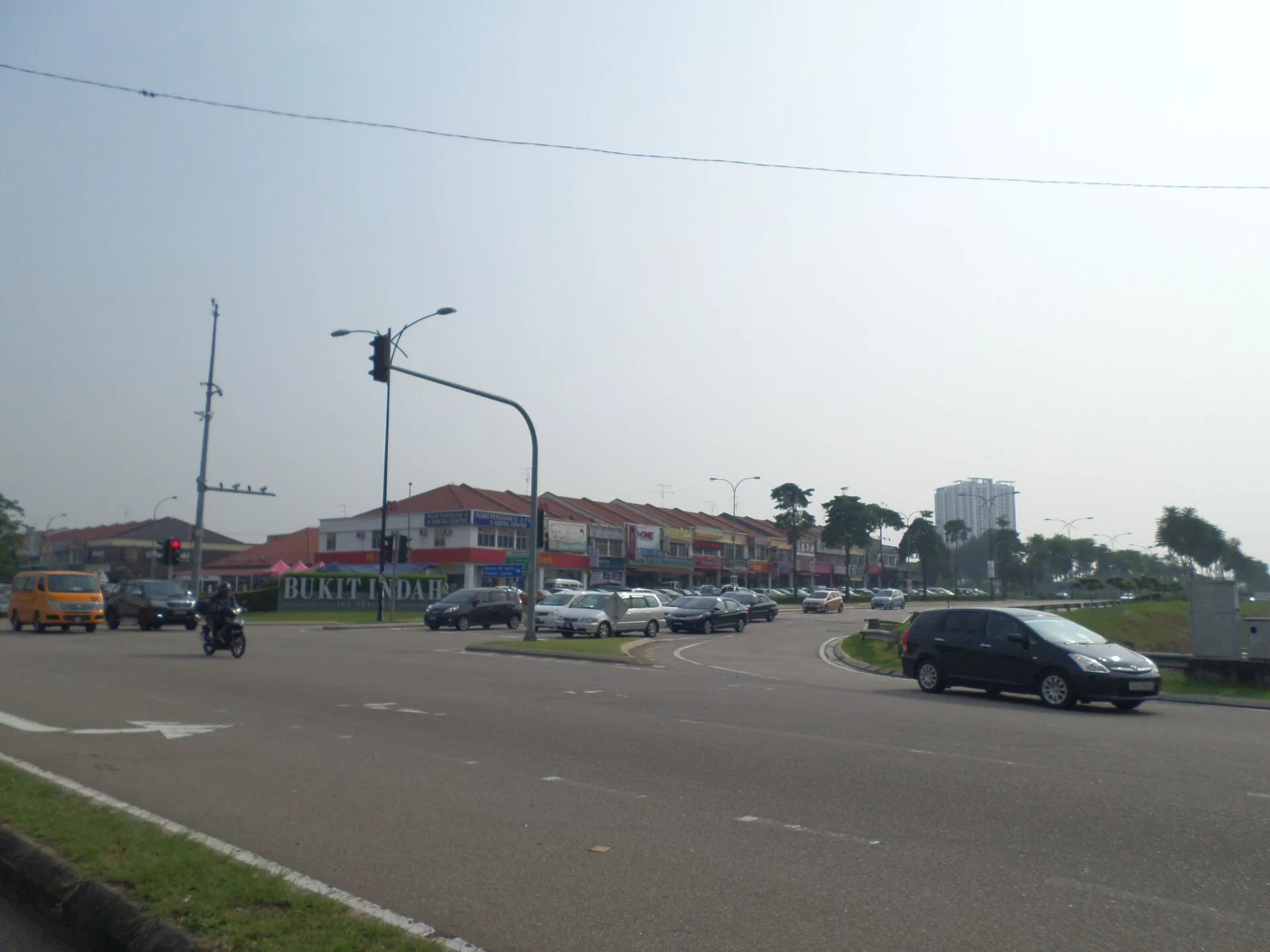 Shophouse row at Bukit Indah, Iskandar Puteri