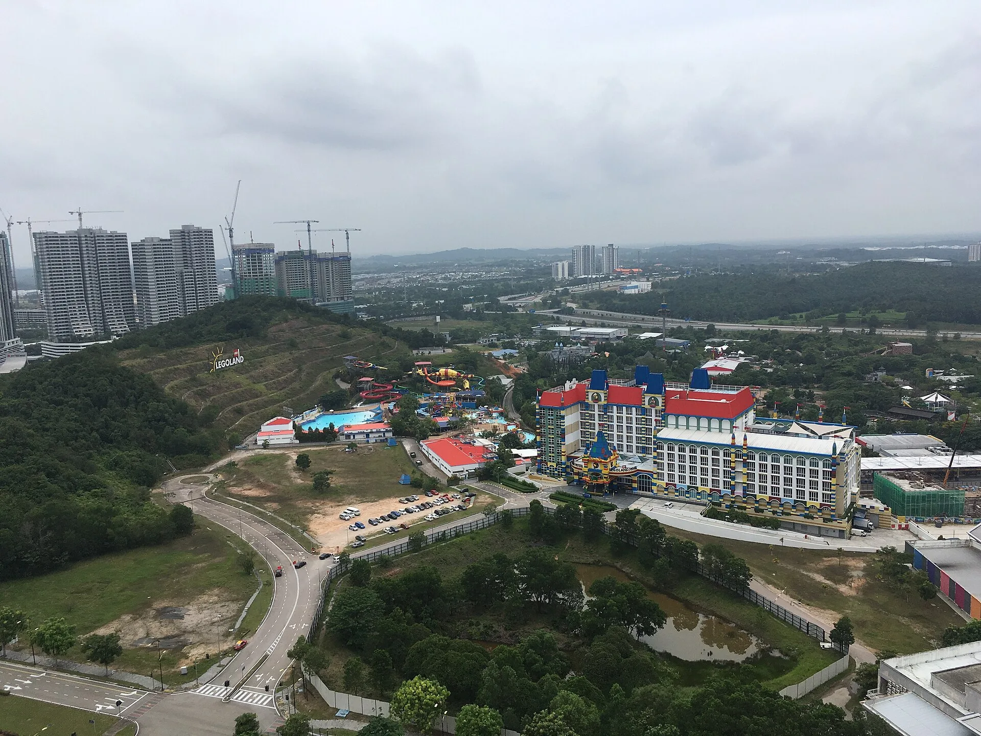 Panorama of Legoland Malaysia Resort, Medini
