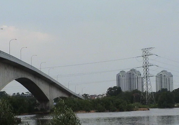 Permas Jaya and the Permas bridge