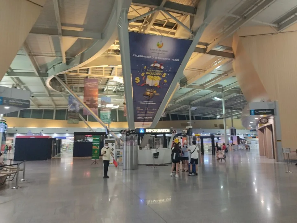 Senai Airport terminal building
