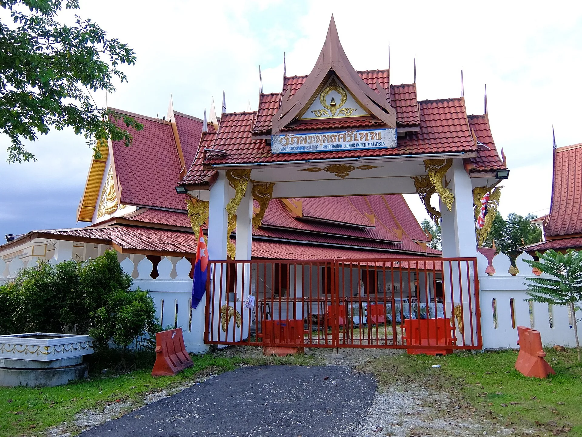Thai Buddhist temple, Setia Indah, Johor Bahru