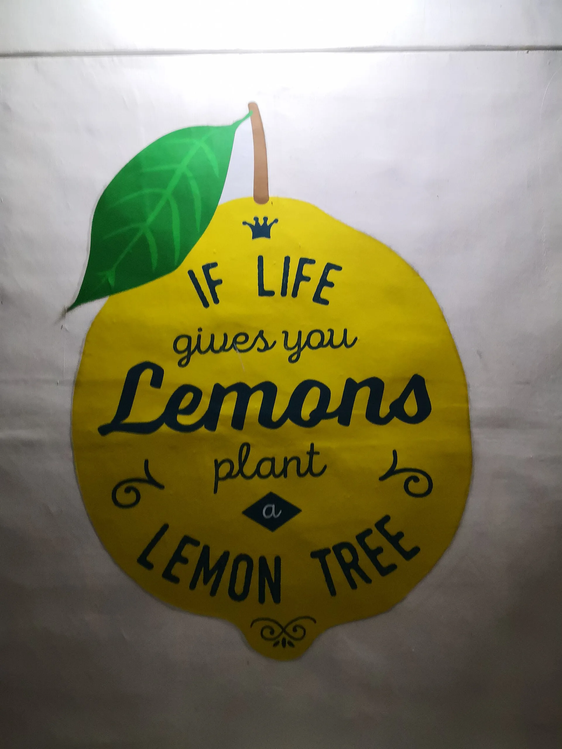Murals at Restoran Lemon Tree, Taman Impian Emas