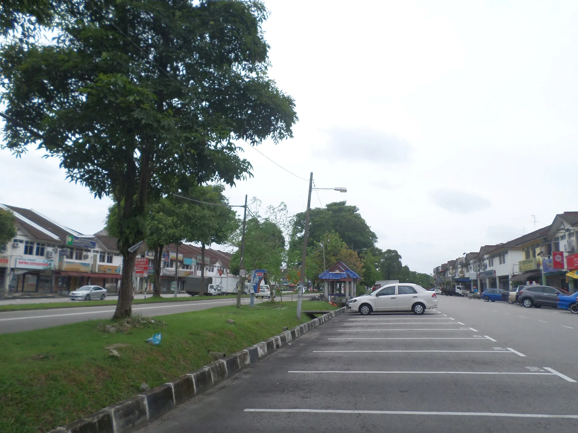 Shophouse row at Taman Perling, Johor Bahru