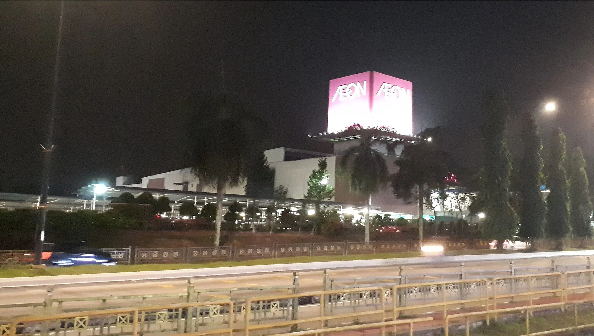 AEON Taman Universiti at night