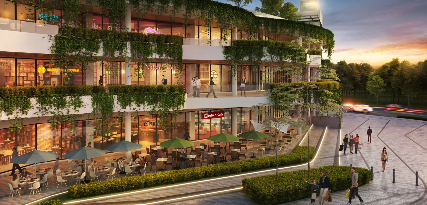 沙巴亚庇 Jalan Lintas Jesselton Twin Towers 带景观的商业附楼
