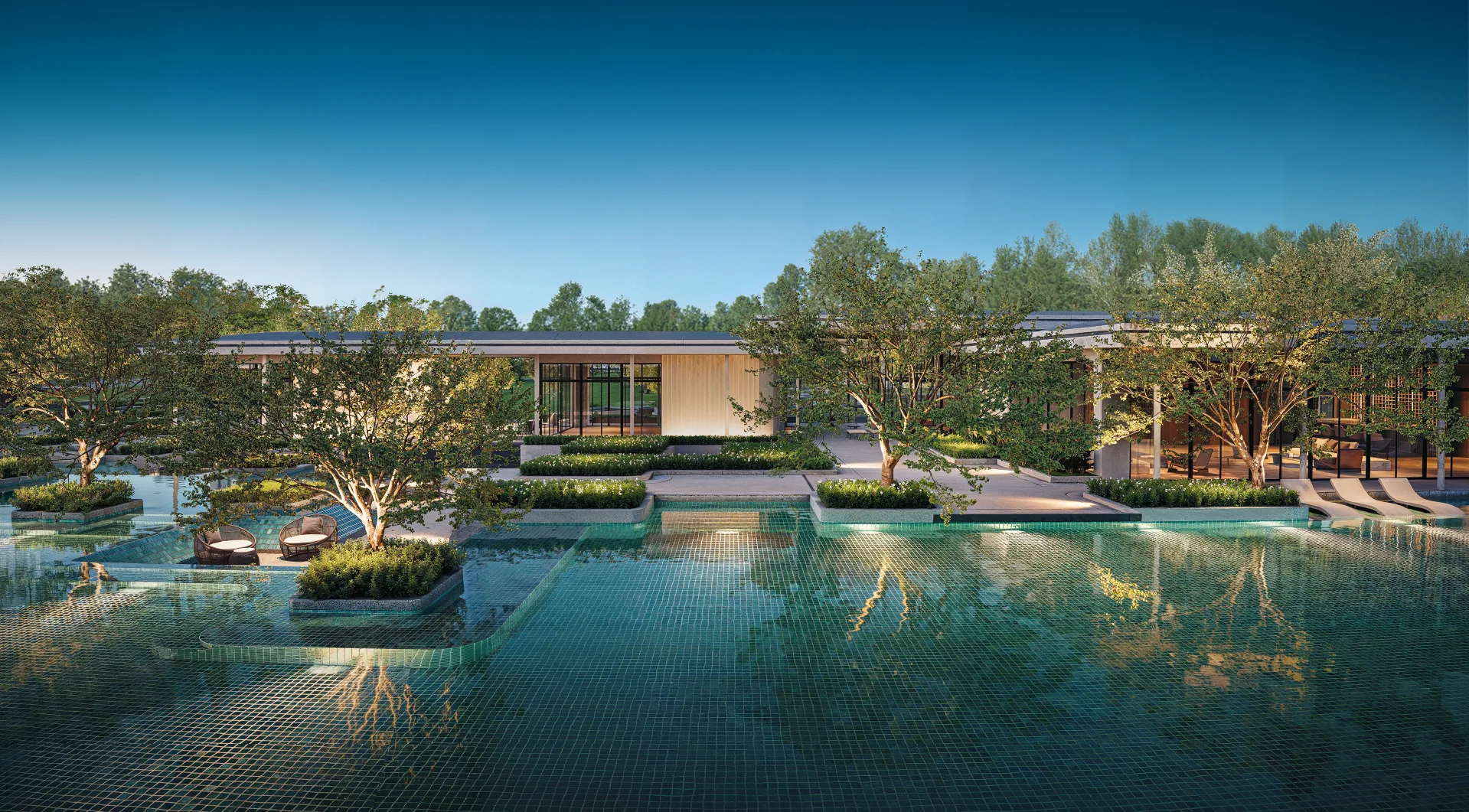 Artist’s impression of the Ayuria Place clubhouse at Kayana Heights, Ayuria Place, Alamesra, Kota Kinabalu, Sabah