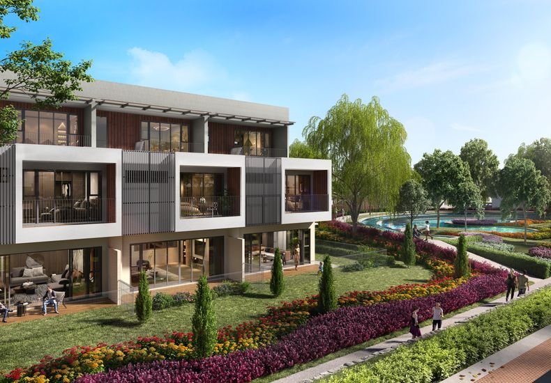 Kew Green Elm house artist’s impression, The Kews, Leisure Farm, Iskandar Puteri