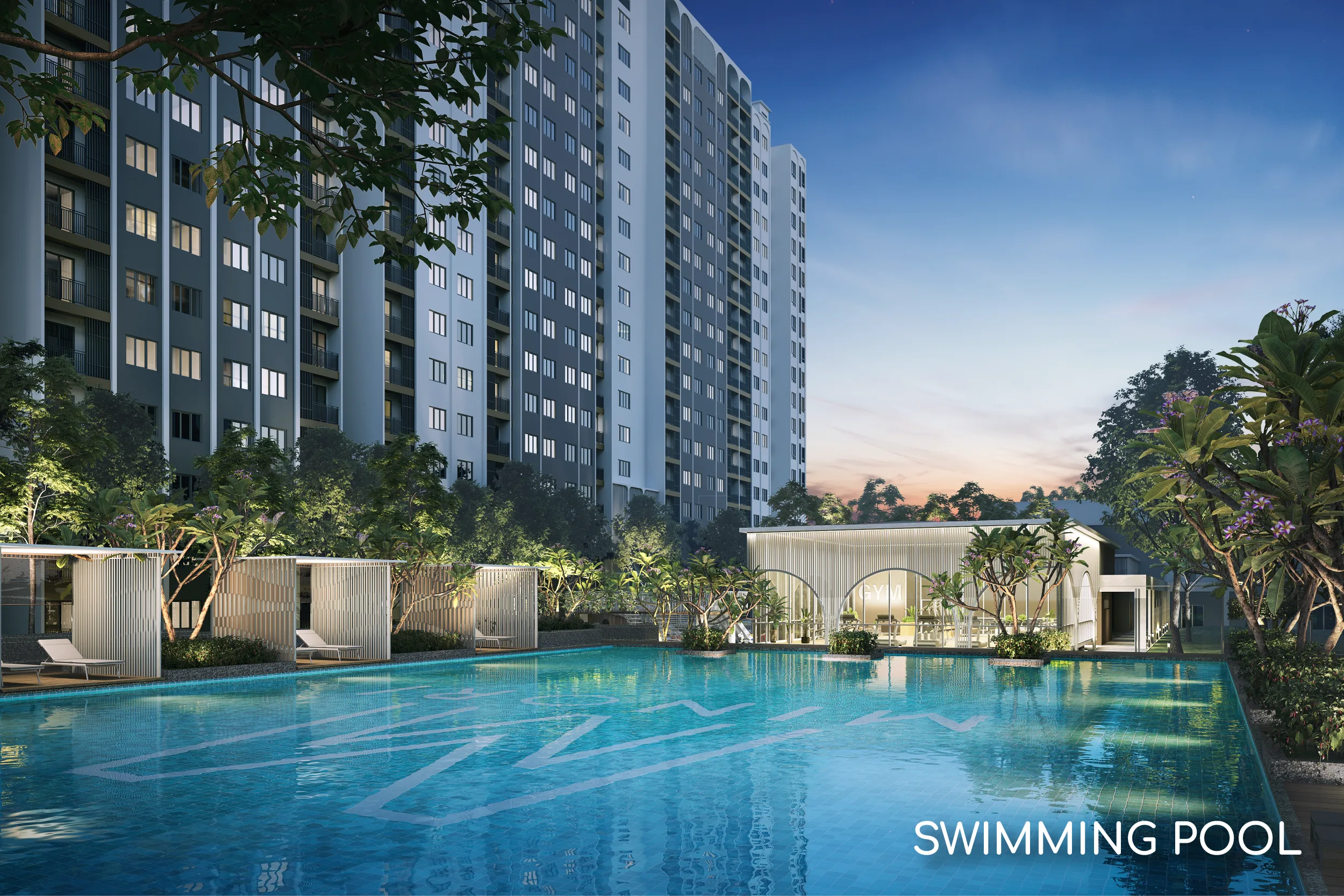 M Minori swimming pool artist’s impression, Seri Austin, Johor Bahru