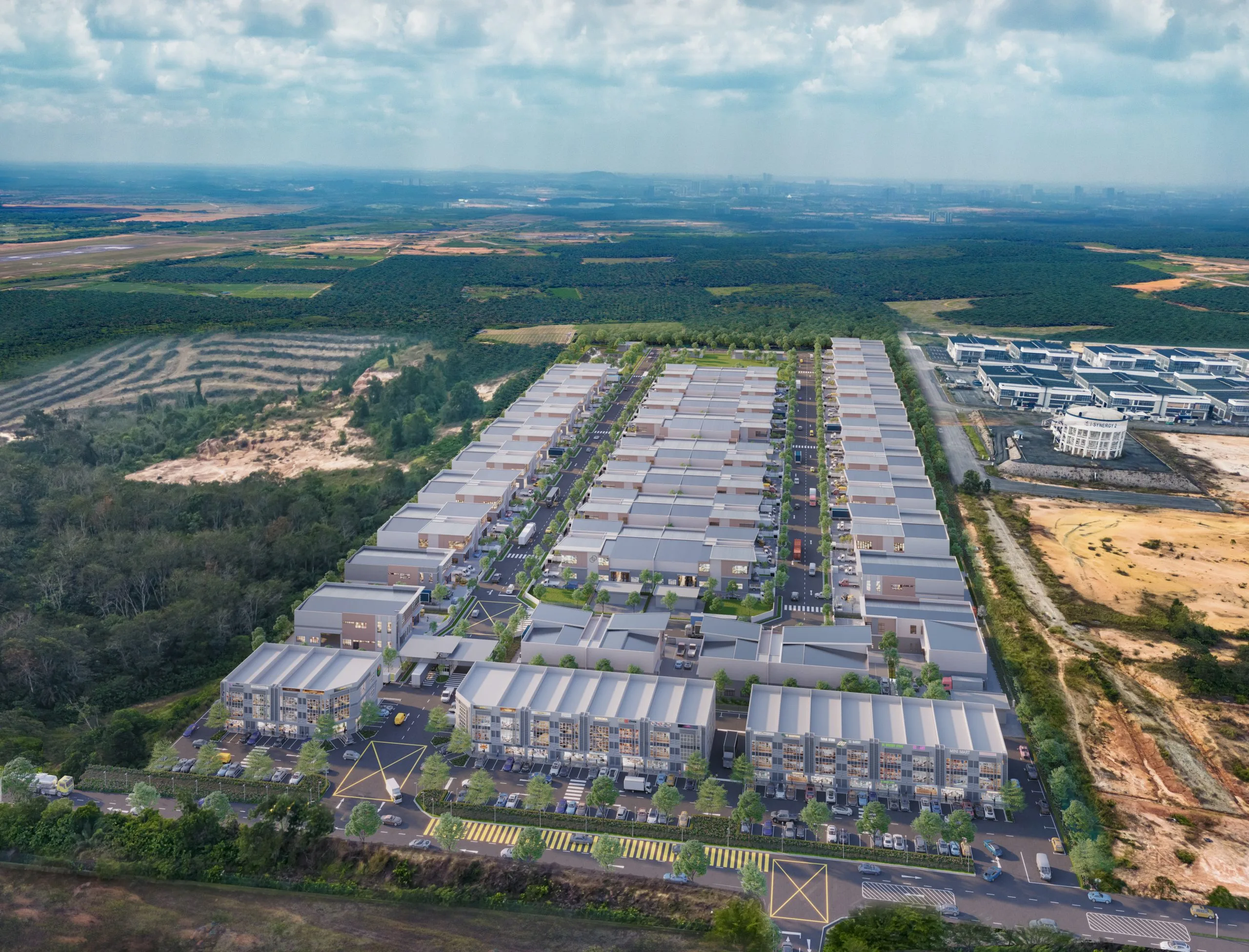 SA88 Industrial Park 鸟瞰，士乃