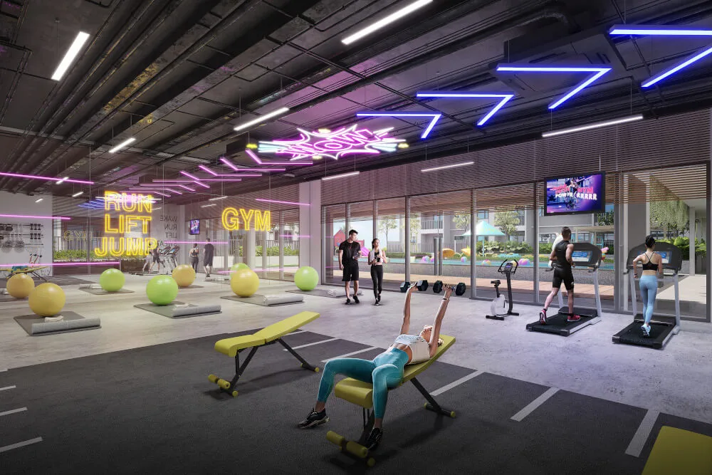 Santai D’Eco Spring gymnasium facility, Tebrau, Johor Bahru