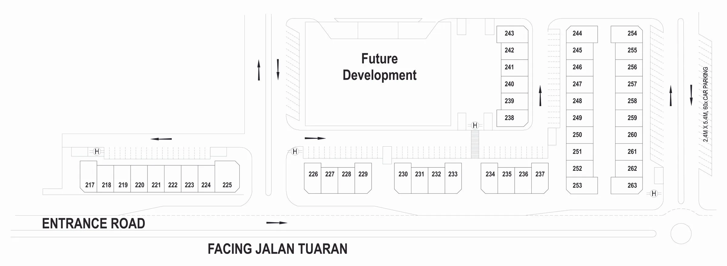 Bandar Putra shop offices, as shown by the developer at Taman Flamingo, Menggatal, Kota Kinabalu, Sabah