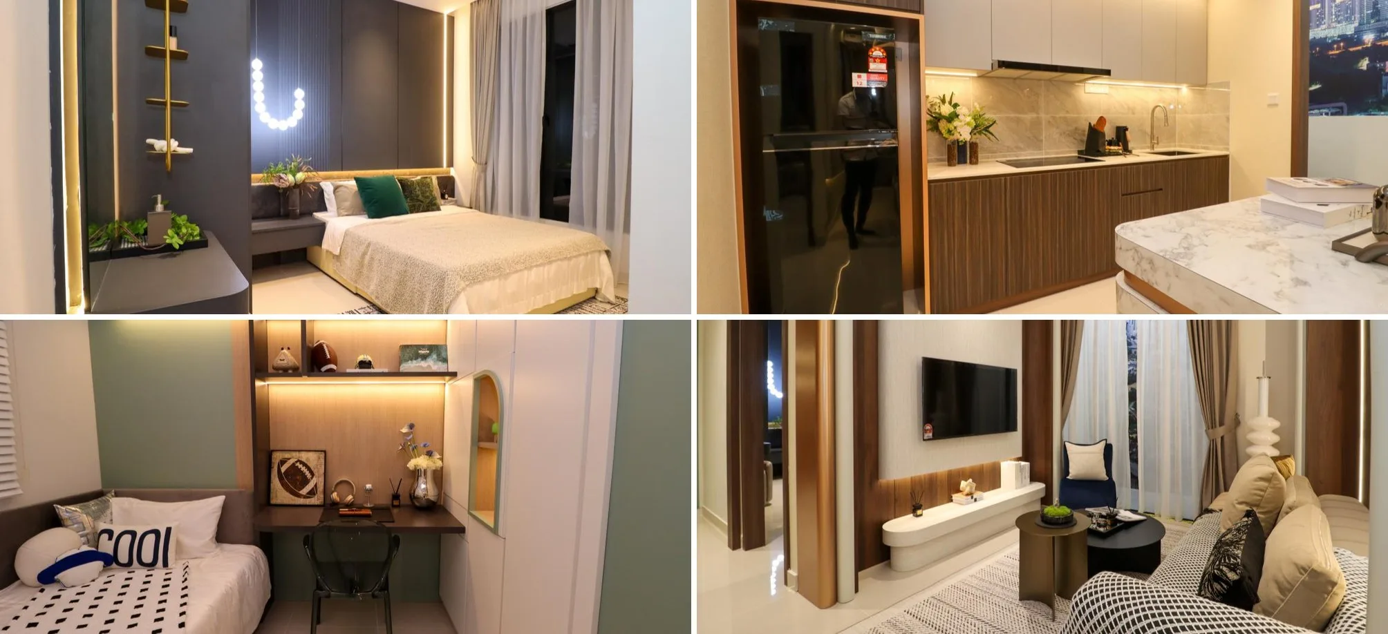 The Iconic by PGB Type C dual-key show unit interiors, Stulang, Johor Bahru