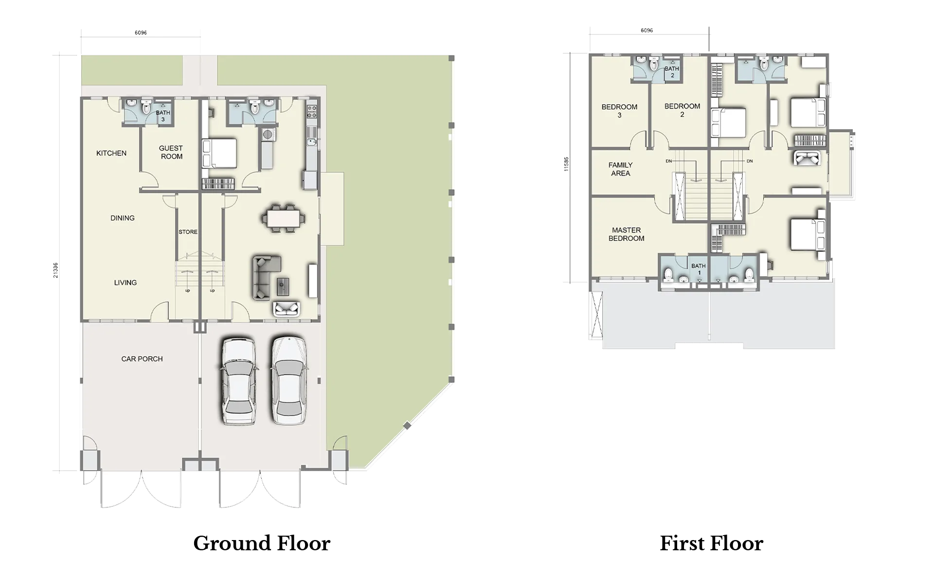 Acalea, Sari Alamanda 4, Rawang — floor plan (developer's material)