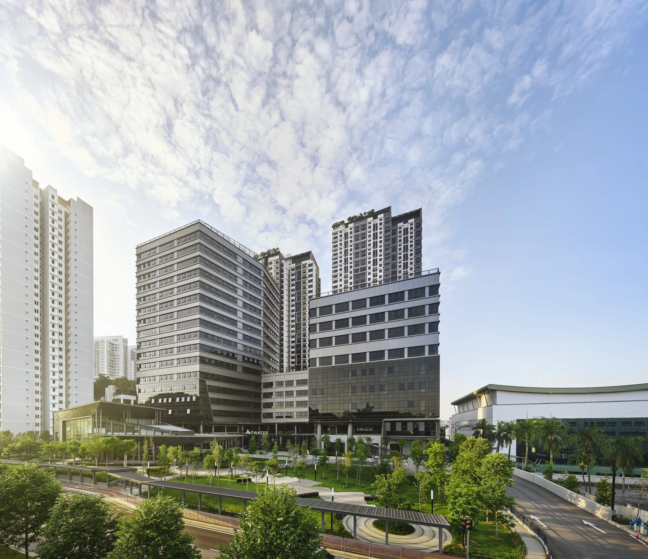 Atwater Corporate Office Towers, Seksyen 13, Petaling Jaya — the commercial component of Atwater (developer's artist impression)