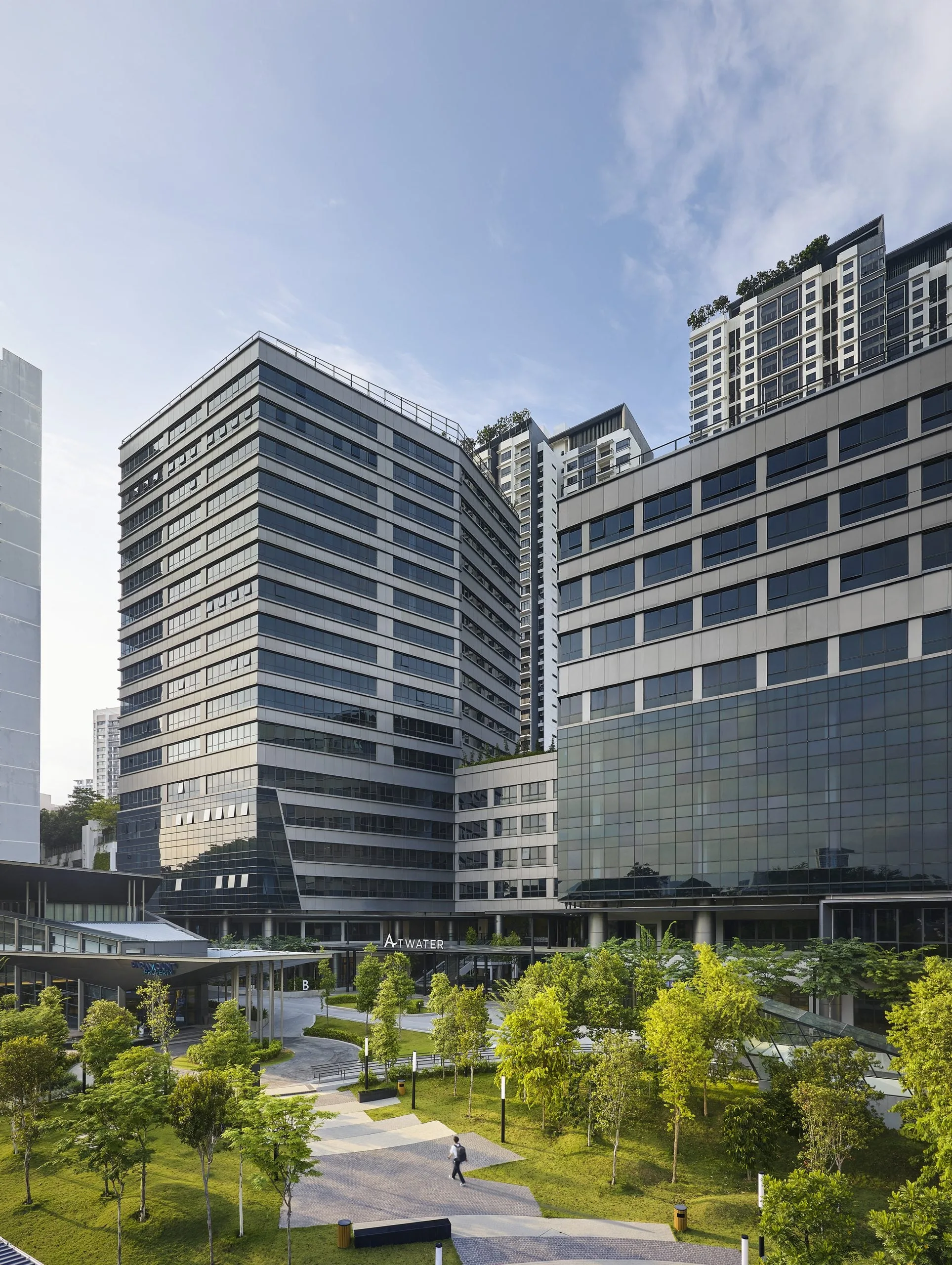 Atwater Corporate Office Towers, Seksyen 13, Petaling Jaya — the commercial component of Atwater (developer's artist impression)
