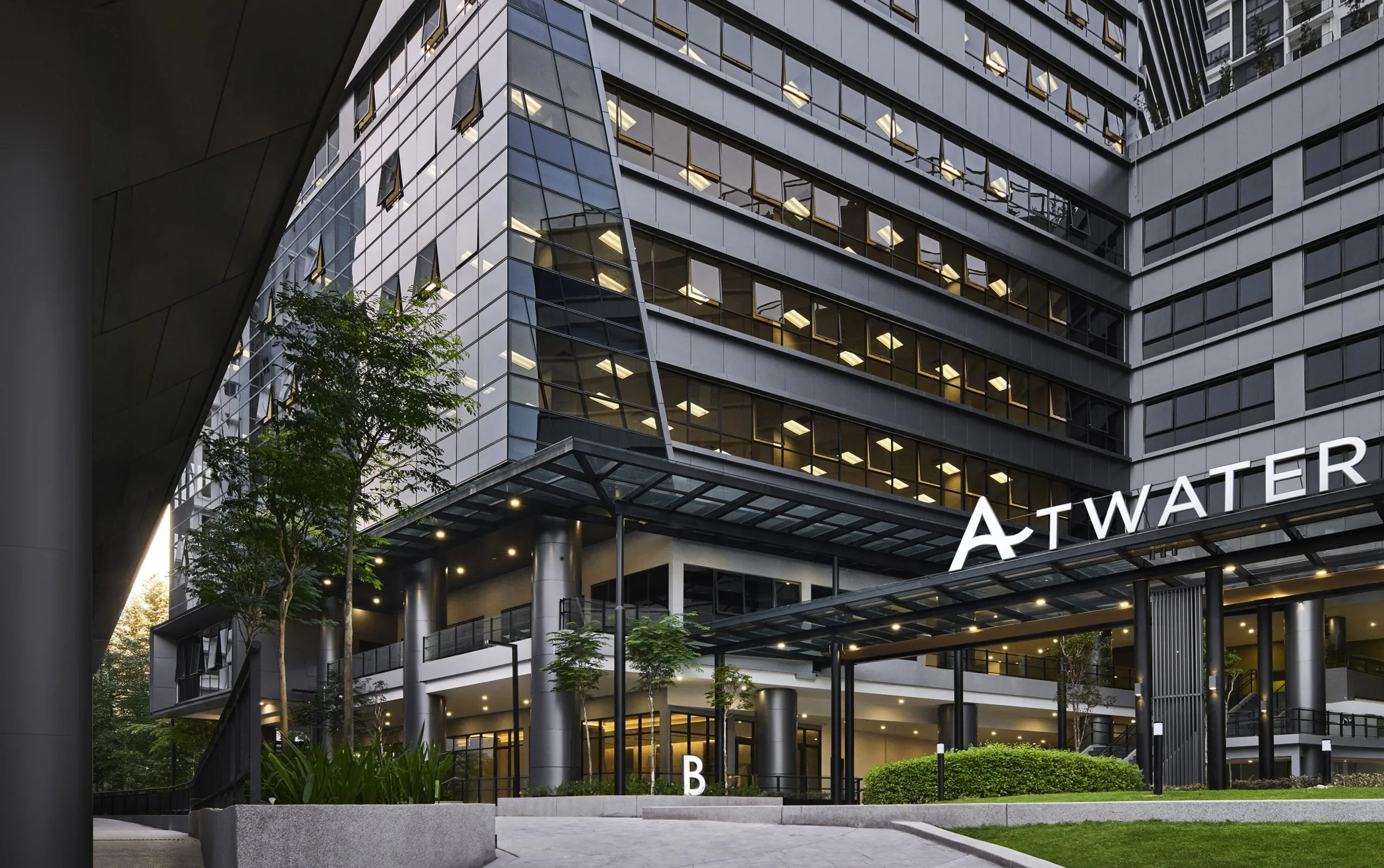 Atwater Corporate Office Towers, Seksyen 13, Petaling Jaya — the commercial component of Atwater (developer's artist impression)
