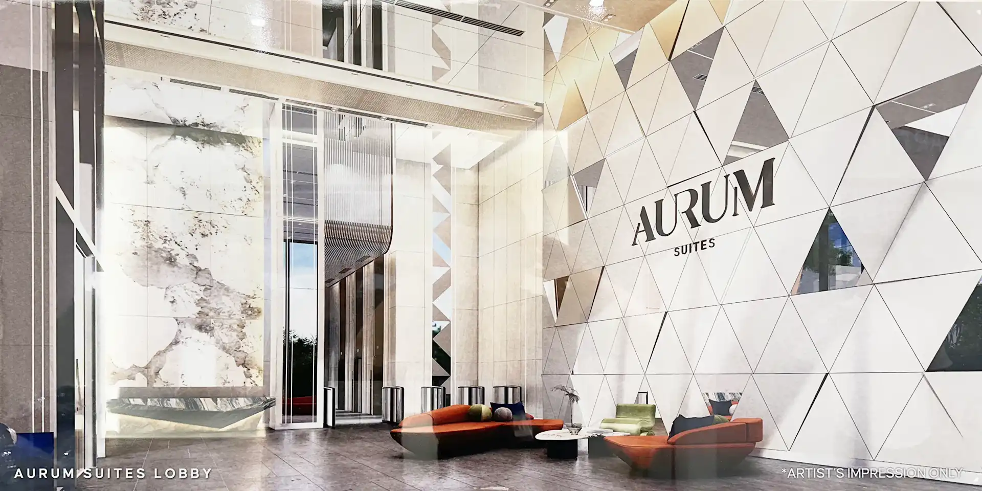 Suites lobby at Aurum @ Sri Petaling by Hartacom Property Sdn Bhd, Bandar Baru Sri Petaling, Mukim Petaling, Kuala Lumpur, Federal Territory